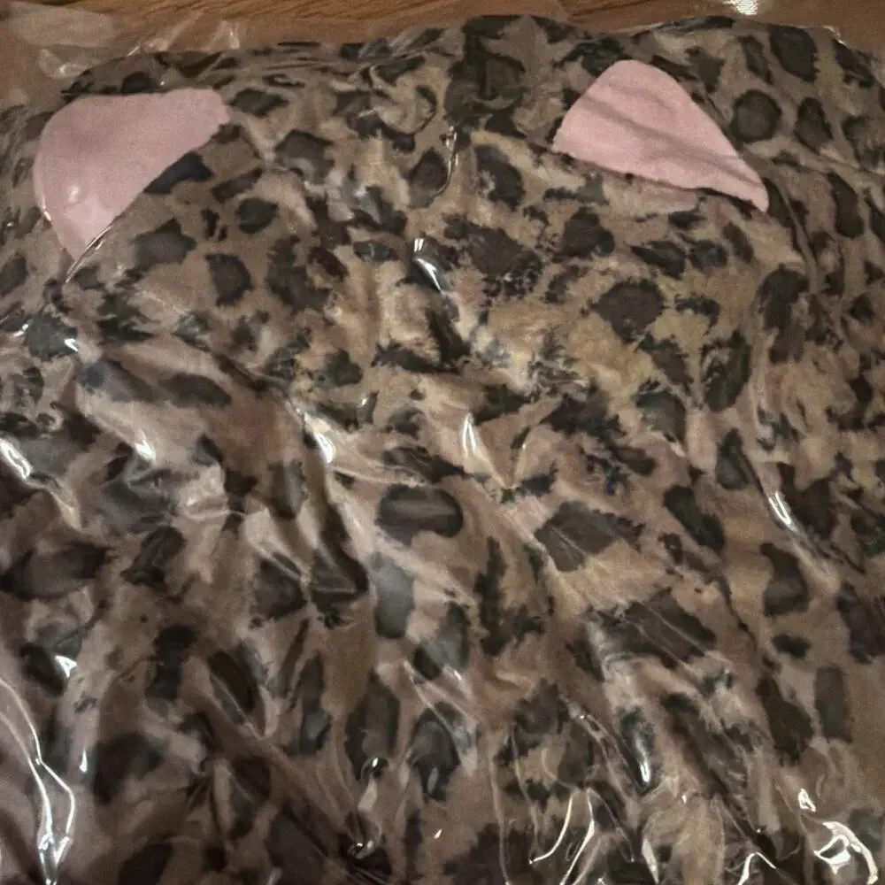 Cheetah Costume - Kids Leopard One Piece for Boys & Girls 5/6
